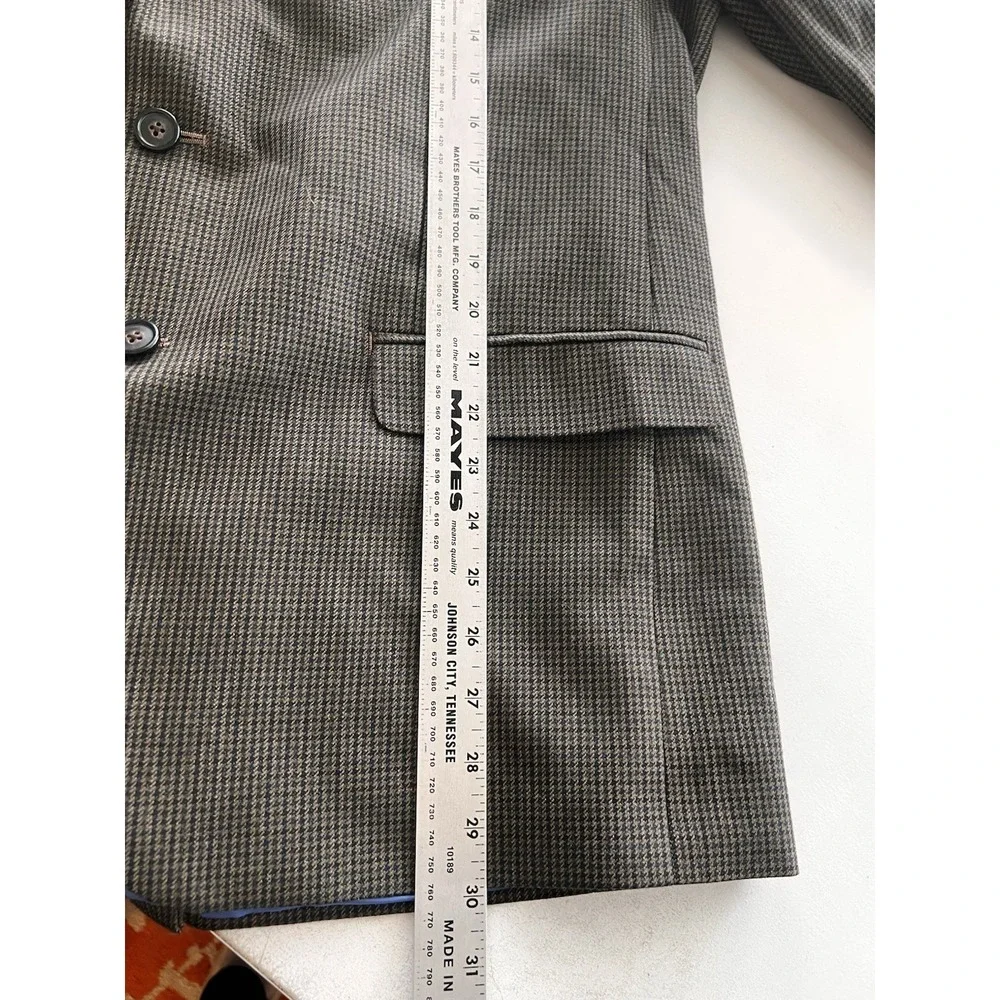 CHAPS RALPH LAUREN Men's Size 46 Blazer Sport Coat Suit Jacket Brown